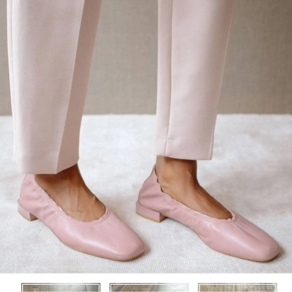 Alohas habibi ballet flat in tan